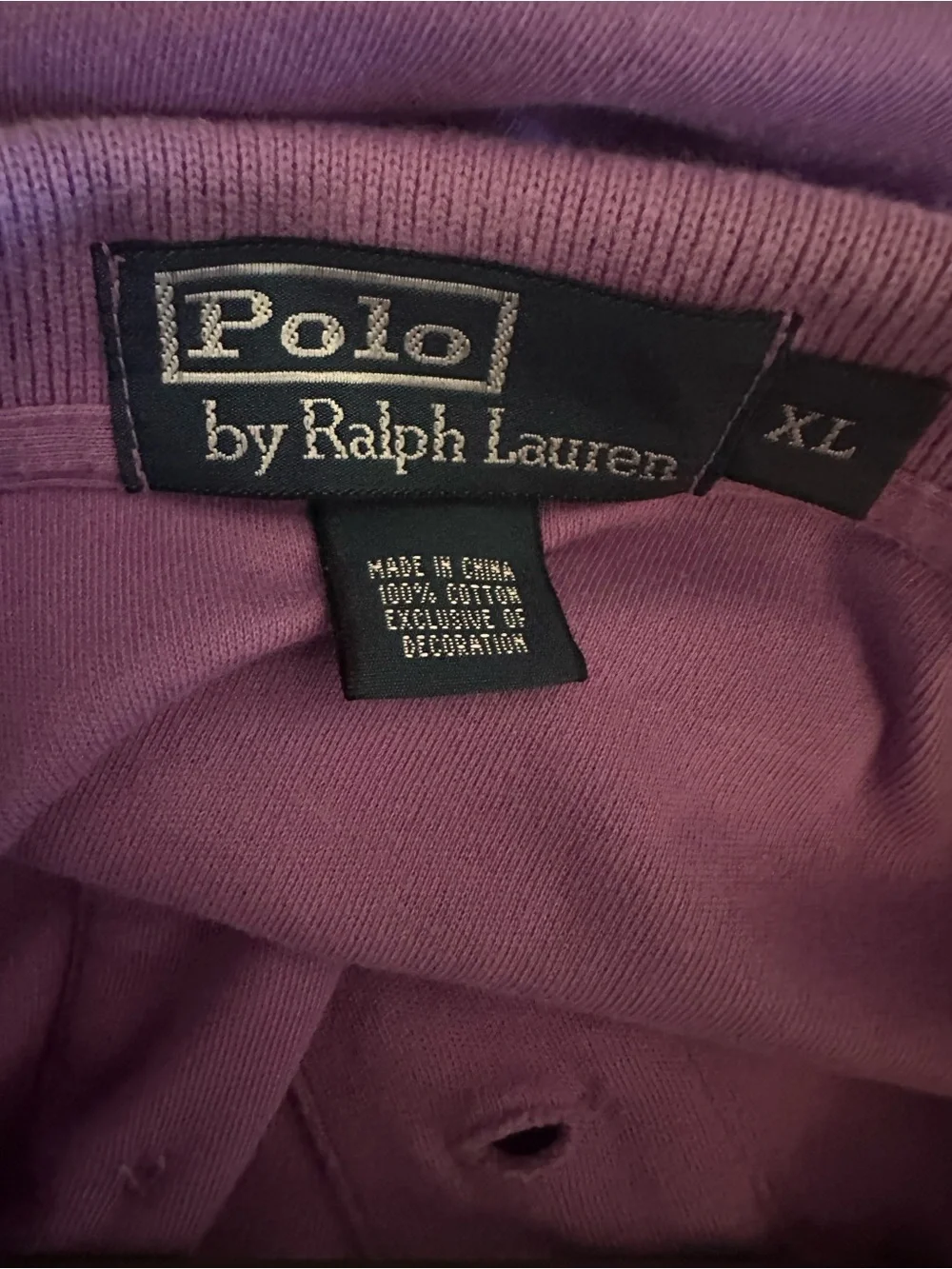 Polo Ralph Lauren Men’s Lavender Classic Fit Polo Shirt
